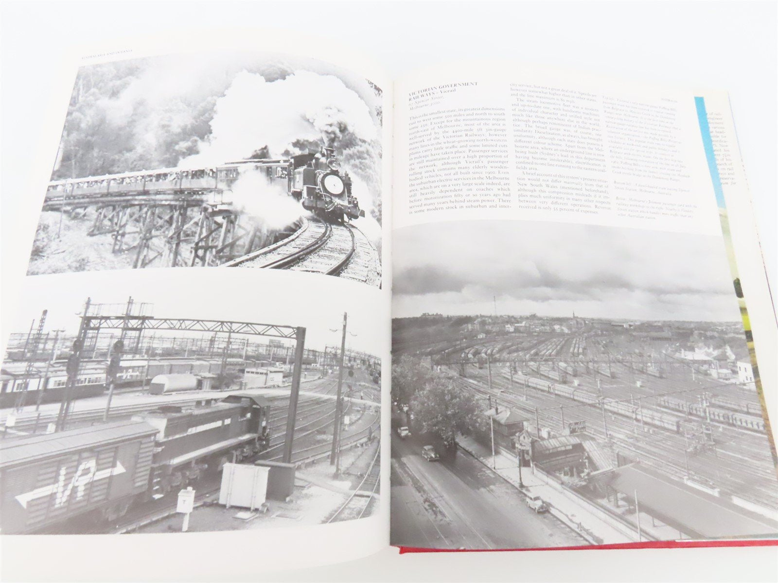 Railways Of The World by Brian Hollingsworth ©1979 HC Book