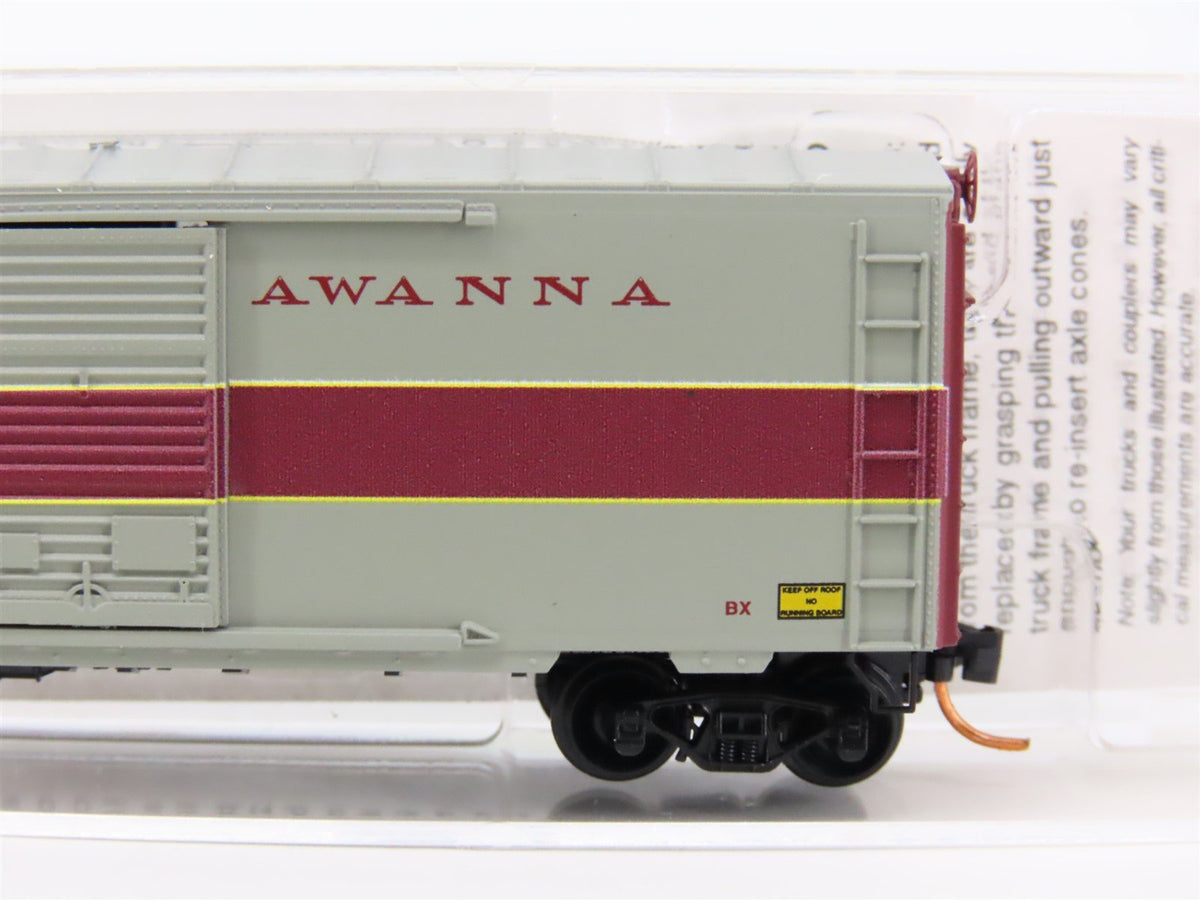 N Scale Micro-Trains MTL 07300170 EL Erie Lackawanna 40&#39; Single Door Box Car 136