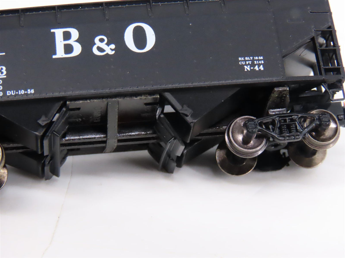 N Micro-Trains MTL Special Run B&amp;O Baltimore &amp; Ohio 2-Bay Open Hopper #727043