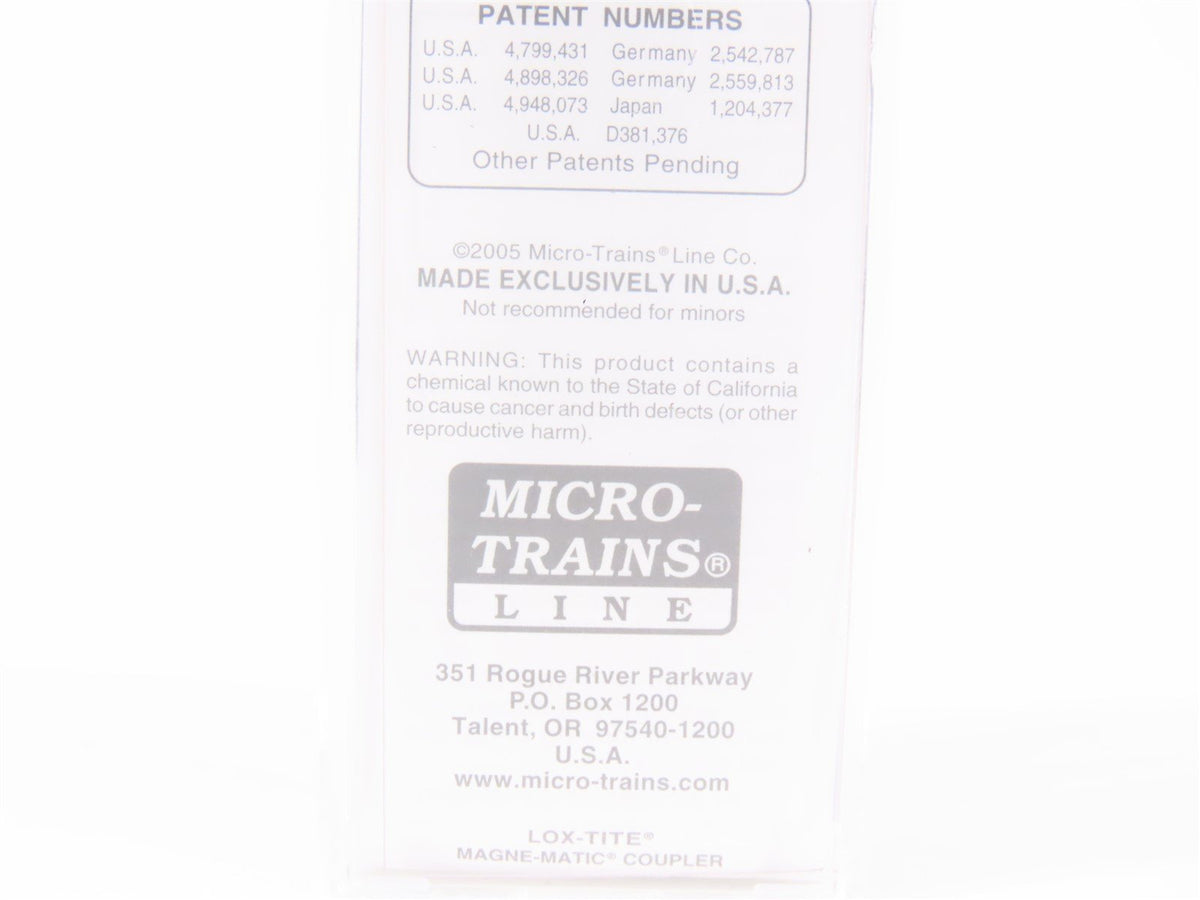 N Micro-Trains MTL Special Run B&amp;O Baltimore &amp; Ohio 2-Bay Open Hopper #727043