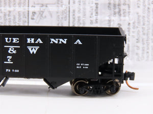 N Scale Micro-Trains MTL Special Run NYS&W Susquehanna 2-Bay Hopper #5287