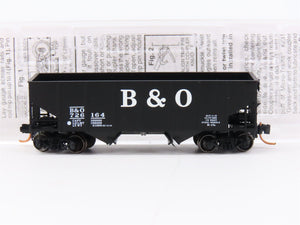 N Micro-Trains MTL Special Run B&O Baltimore & Ohio 2-Bay Open Hopper #726164