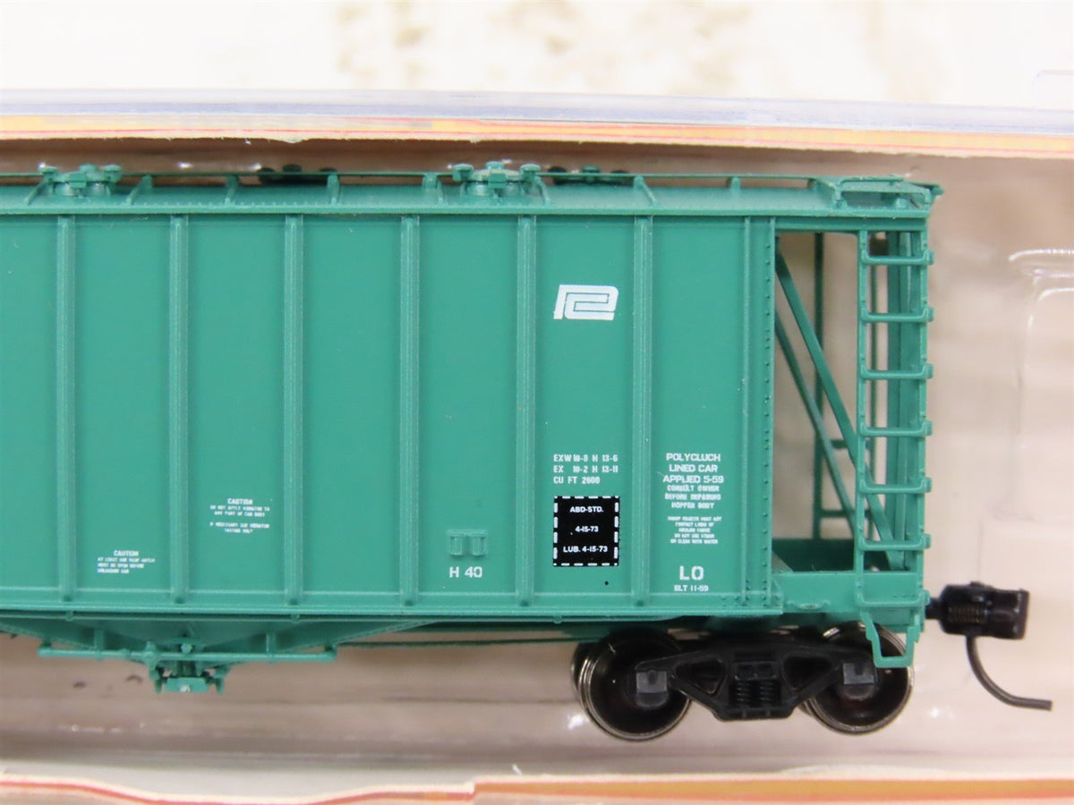 N Scale Athearn 23012 PC Penn Central Railroad 40&#39; Airslide Hopper #878964