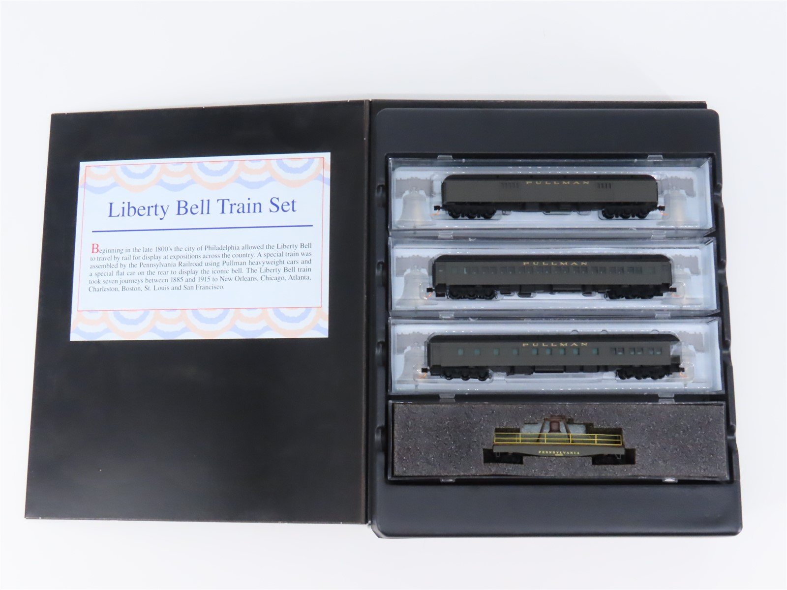 N Scale Micro-Trains MTL 99301310 Liberty Bell Pullman Passenger Train Set of 4