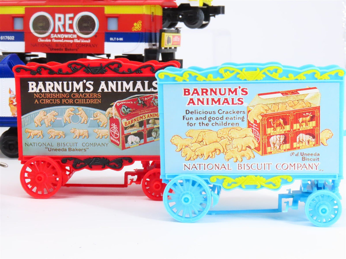 O Gauge 3-Rail K-Line K-1613 Nabisco Barnum Circus Steam Loco Train Set