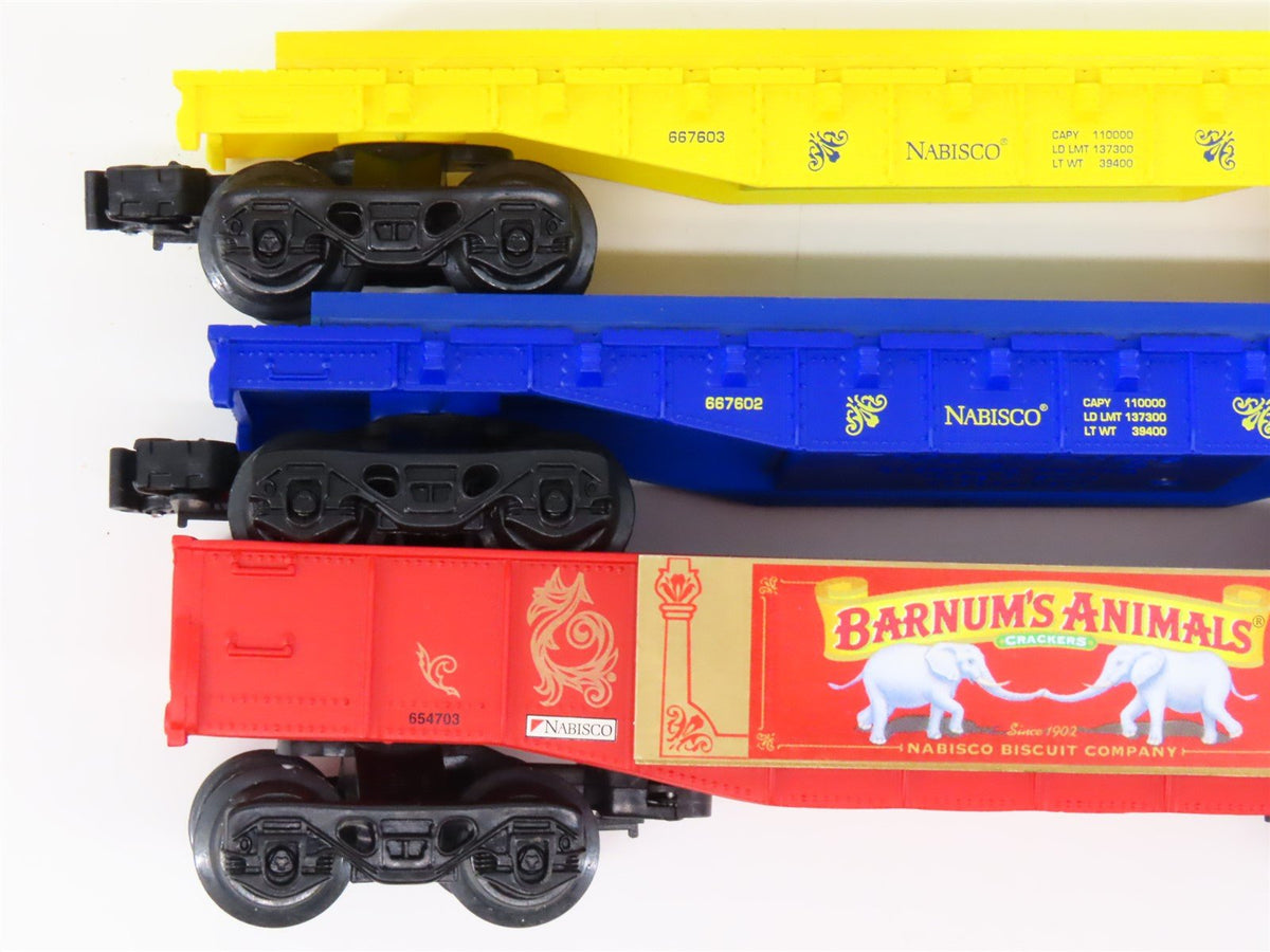 O Gauge 3-Rail K-Line K-1613 Nabisco Barnum Circus Steam Loco Train Set