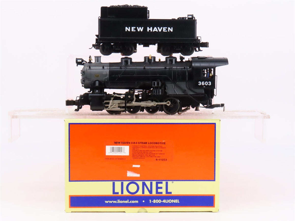 O Gauge 3-Rail Lionel 6-11253 NH New Haven USRA 0-8-0 Steam #3603 w/ LEGACY