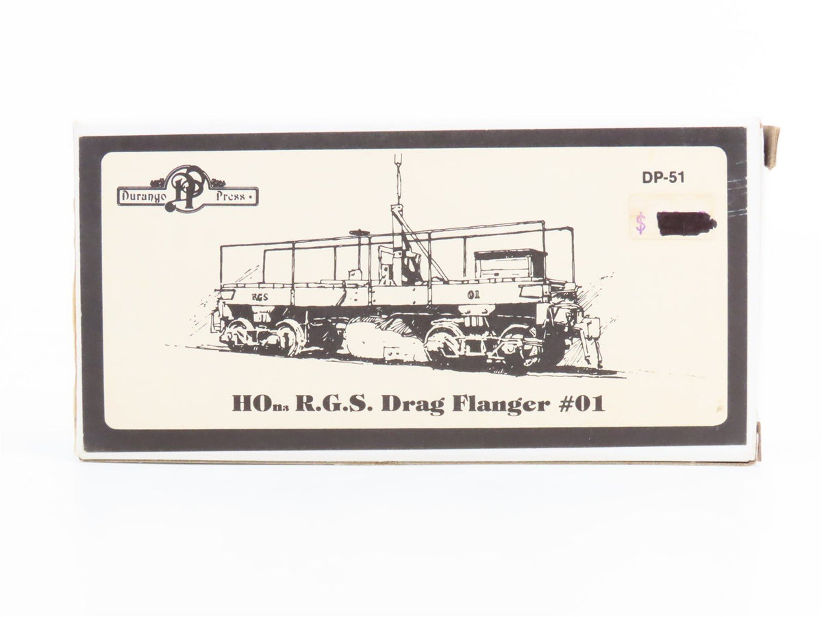 HOn3 Scale Durango Press Kit #DP-51 RGS Rio Grande Southern Drag Flanger #01