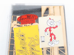 HO-O Scale Bar Mills Laser-Cut Kit #91102 Reddy Kilowatt Billboard