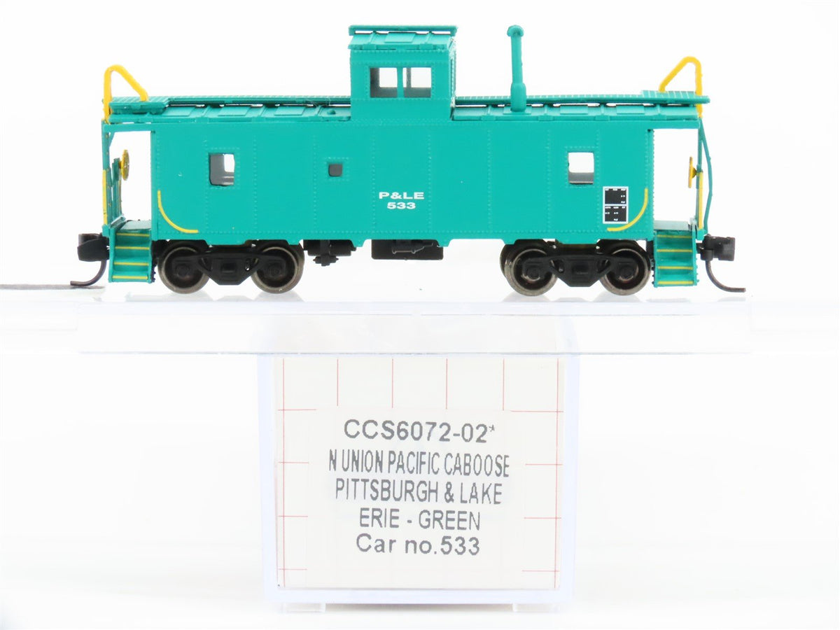 N Centralia CCS6072-02 P&amp;LE Pacific &amp; Lake Erie Center Cupola UP Caboose #533