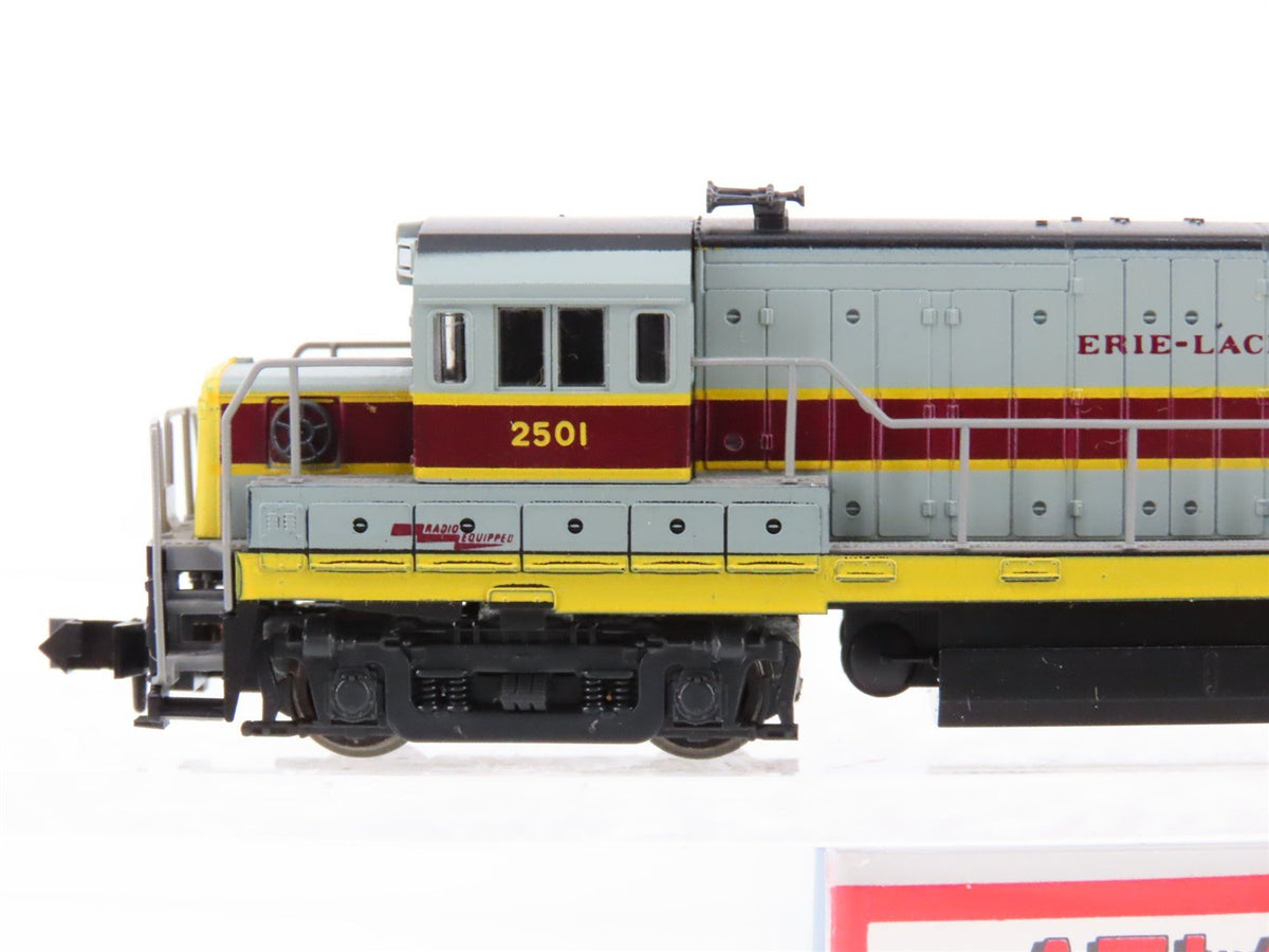 N Scale Atlas / KATO 4472 EL Erie Lackawanna GE U25B Ph. 2b Diesel #2501