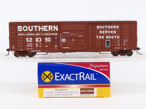 HO Scale ExactRail EPS-90307-10 SOU Southern Railway Waffle Side Box Car #528390