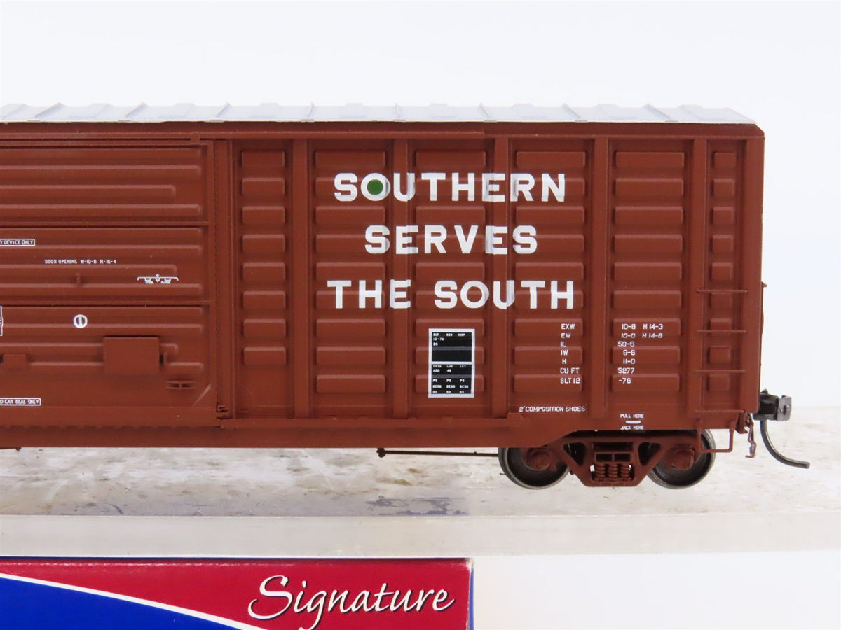 HO Scale ExactRail EPS-90307-10 SOU Southern Railway Waffle Side Box Car #528390