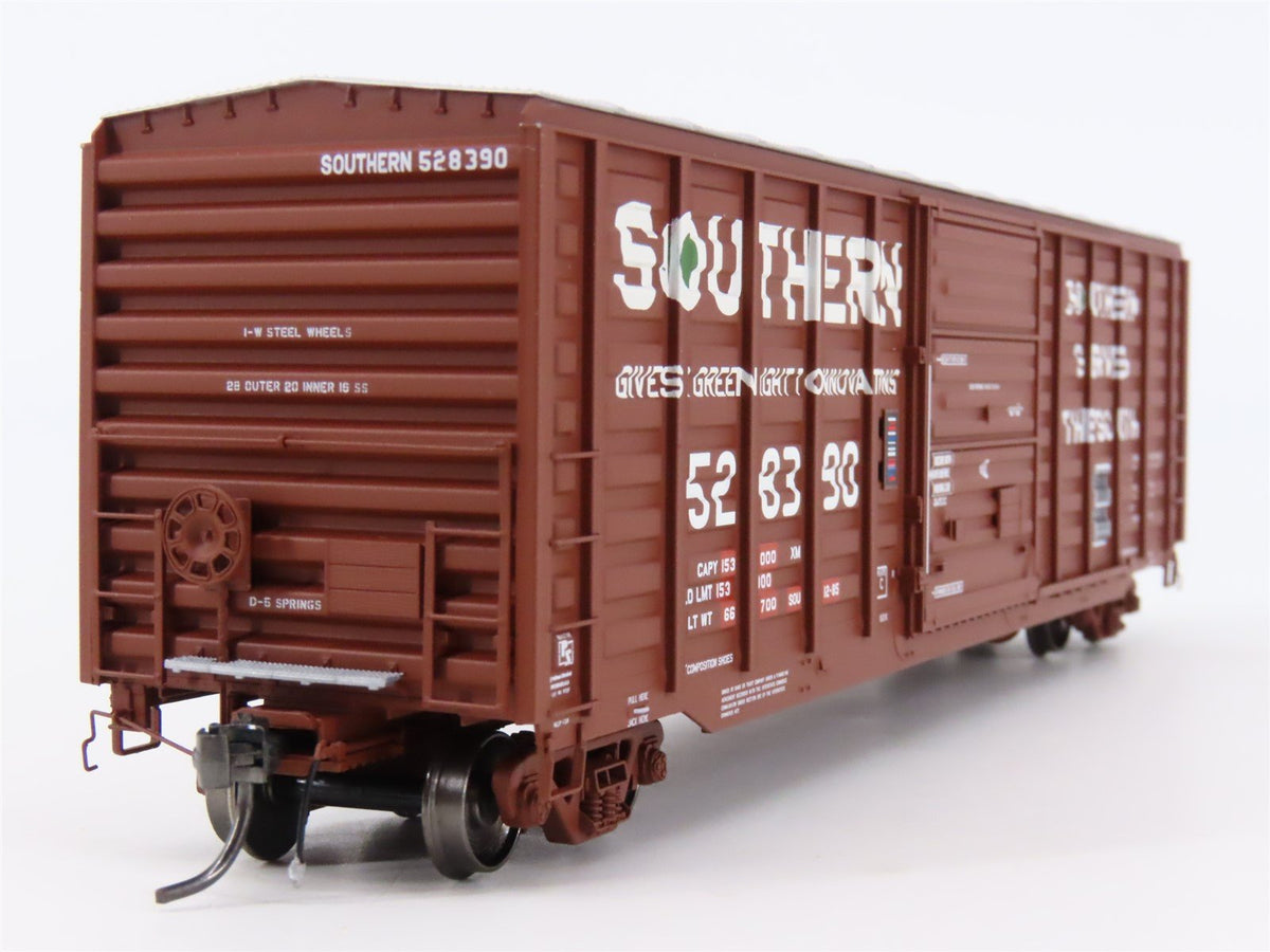 HO Scale ExactRail EPS-90307-10 SOU Southern Railway Waffle Side Box Car #528390