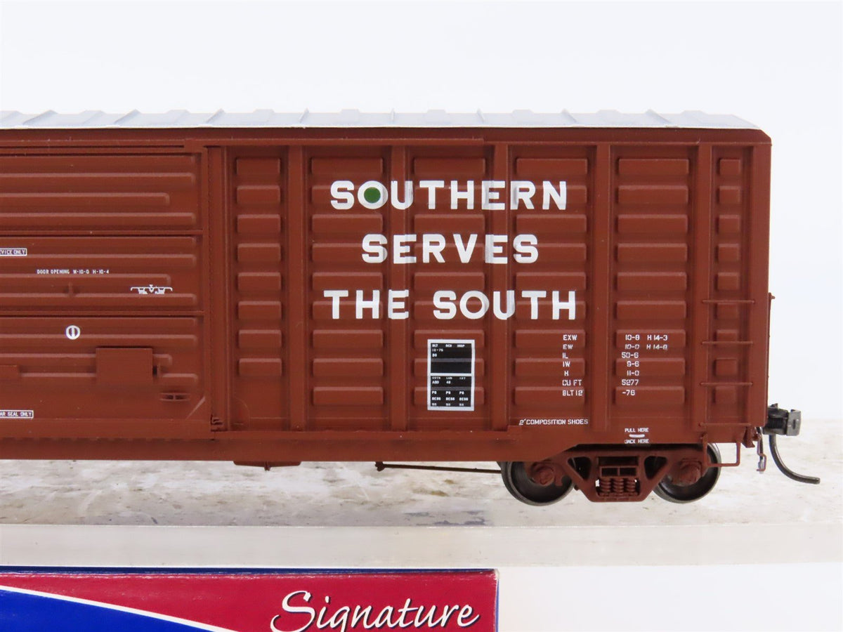 HO Scale ExactRail EPS-90307-12 SOU Southern Railway Waffle Side Box Car #528417