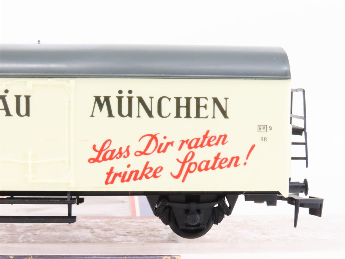 O Scale 2-Rail Lima 6704 DB Spatenbrau Munchen German Beer Car #516 972