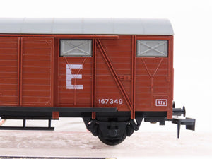 O Scale 2-Rail Lima 6751 NE North Eastern Railway Closed Wagon Box Car #167349