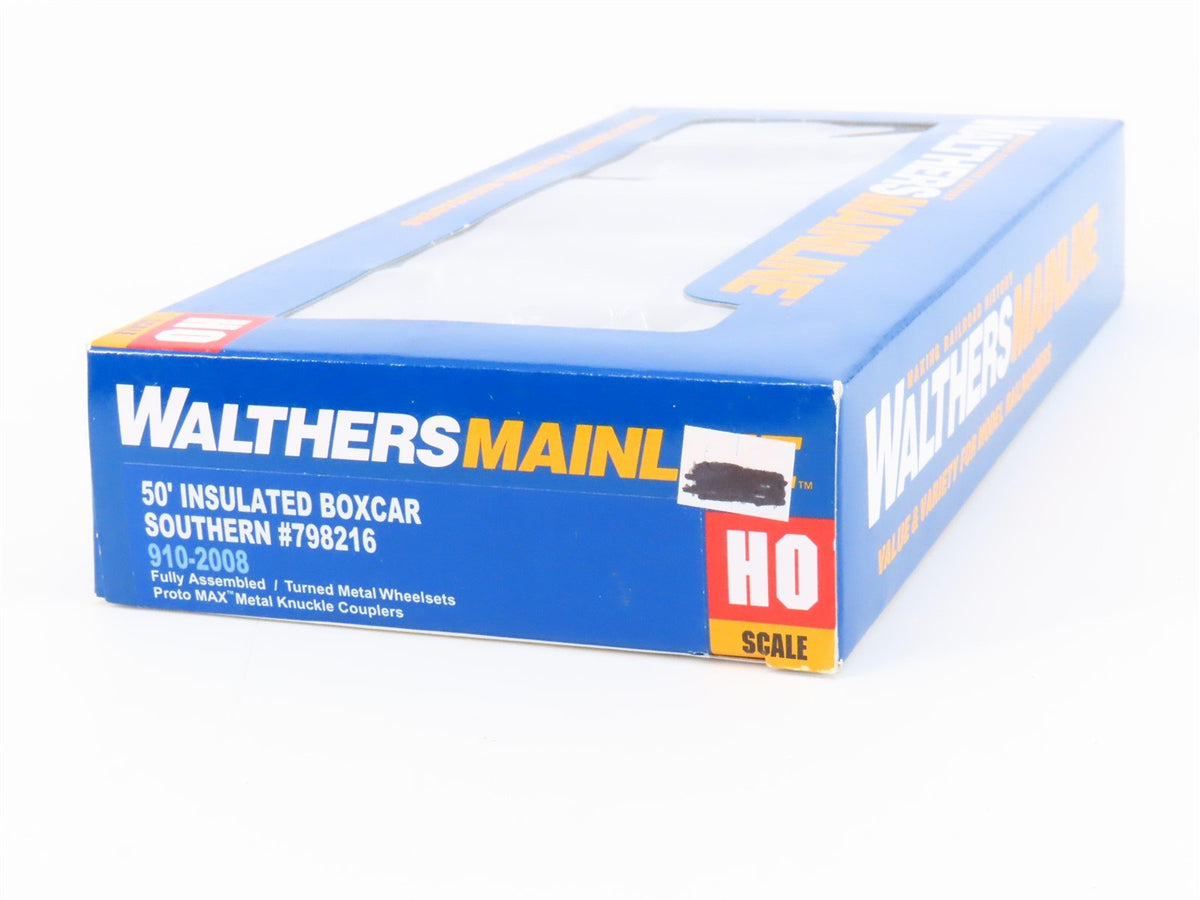 HO Walthers Mainline 910-2008 FGE SOU Southern 50&#39; Insulated Box Car #798216