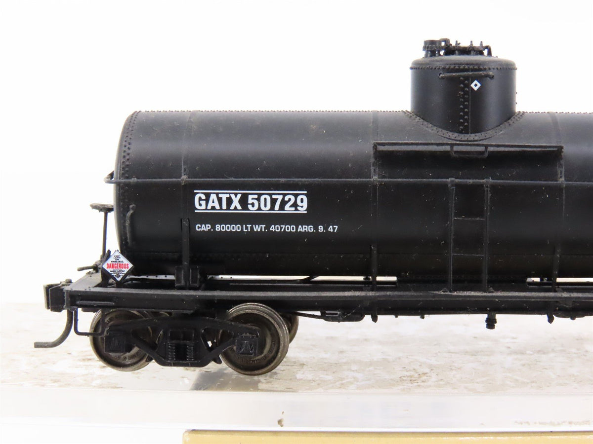 HO Scale PROTO 2000 GATX 8,000 Gallon Single Dome Tank Car #50729