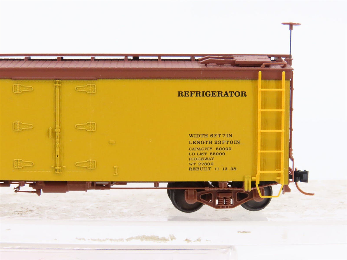 HOn3 Scale Micro-Trains MTL 85000001 Dimensional Data 30&#39; Reefer