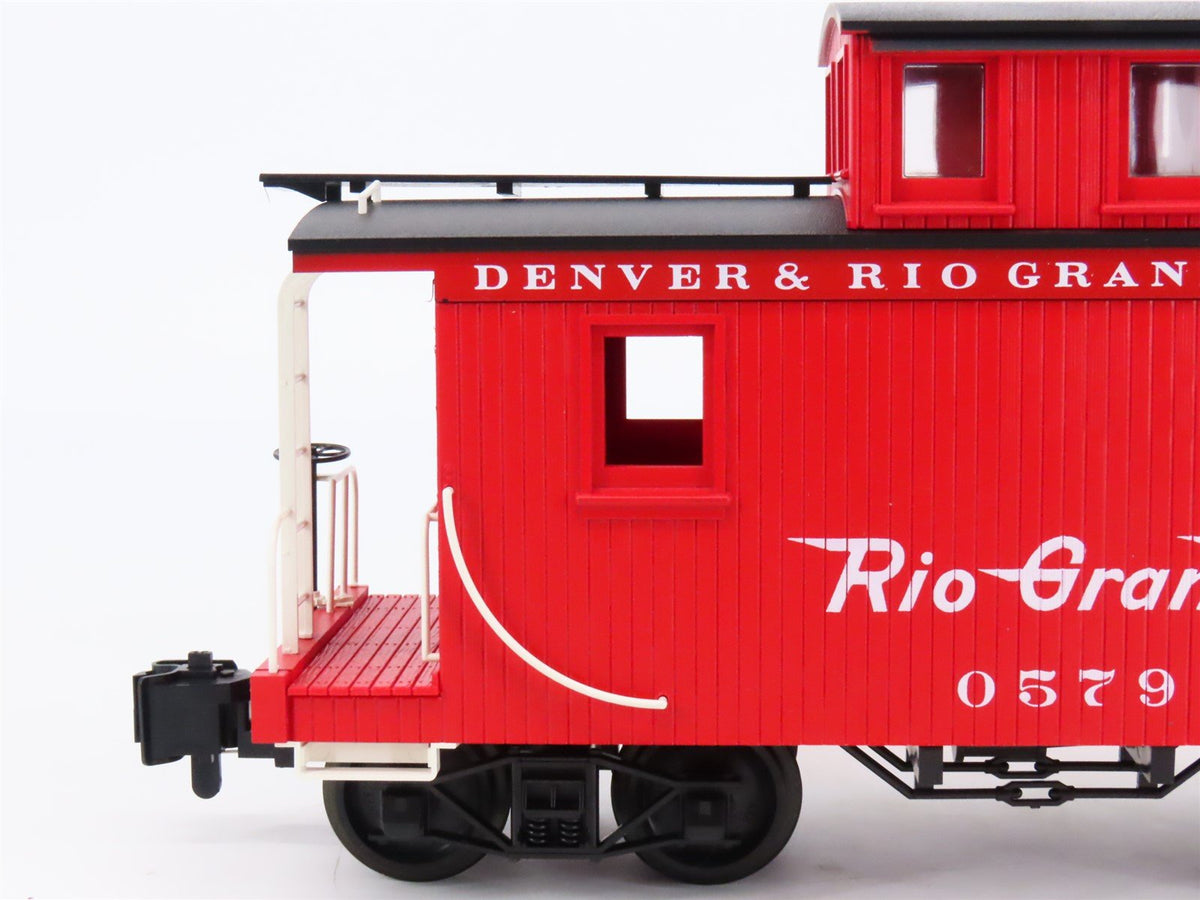 G Scale MDC 4821 D&amp;RGW Rio Grande Railroad Caboose #0579