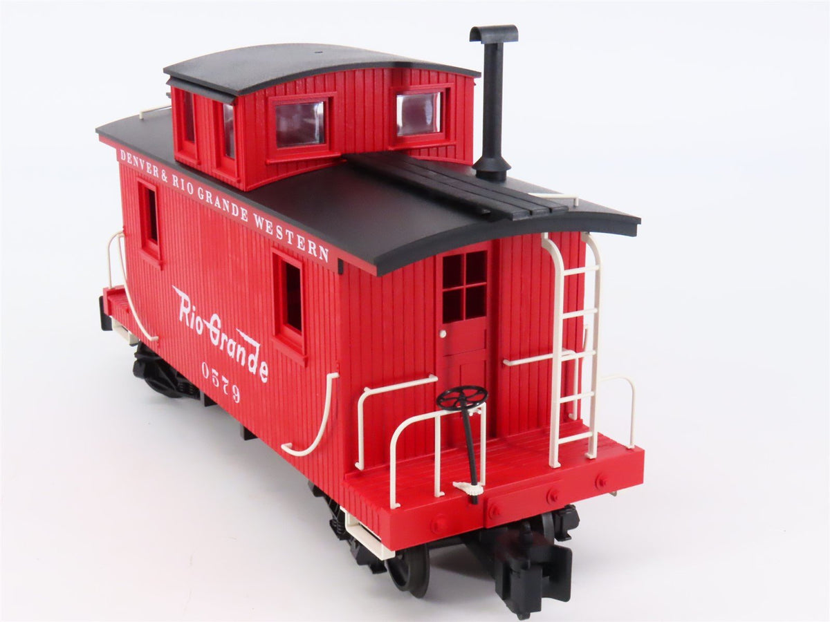 G Scale MDC 4821 D&amp;RGW Rio Grande Railroad Caboose #0579