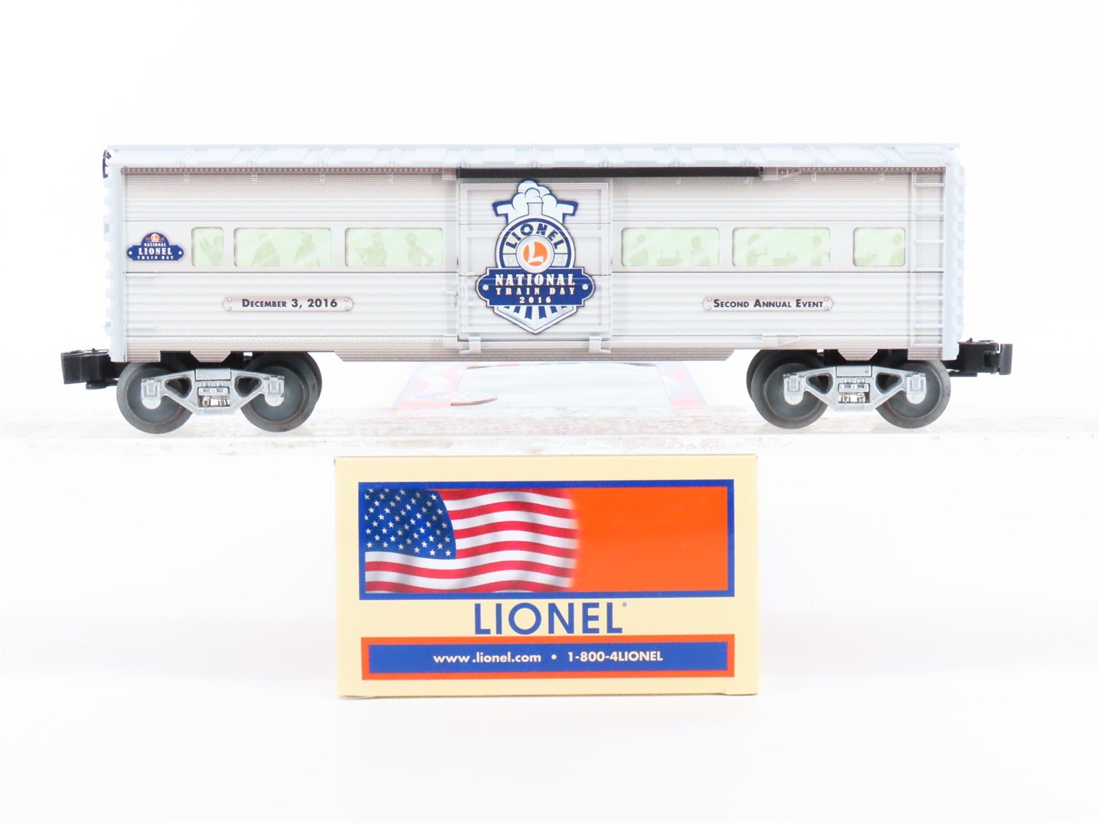 O Gauge 3-Rail Lionel 6-83498 2016 National Lionel Train Day Boxcar