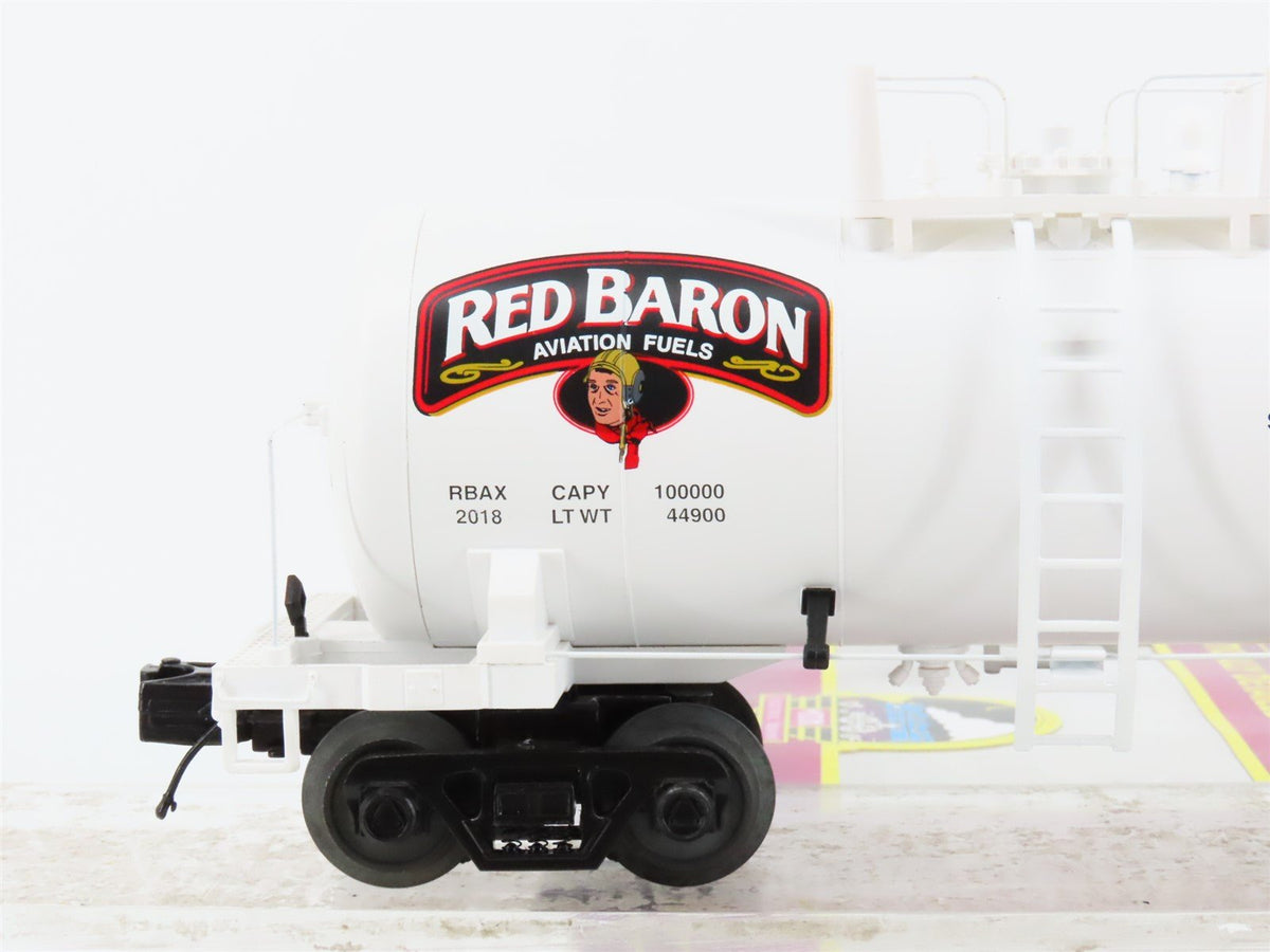 O Gauge 3-Rail MTH 20-96259 Red Barron Aviation Fuel 8,000 Gal Tank Car