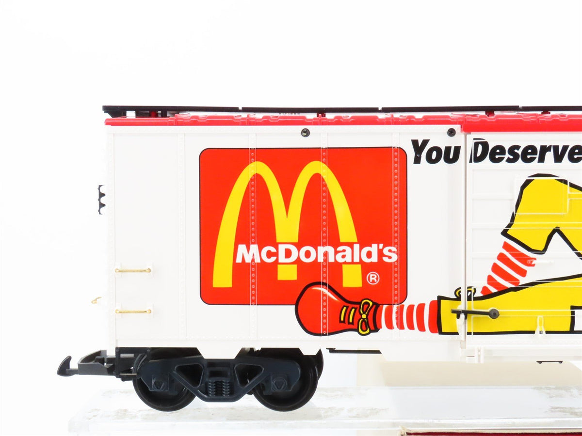 G Scale LGB 44910 McDonald&#39;s &quot;You Deserve a Break Today&quot; Box Car