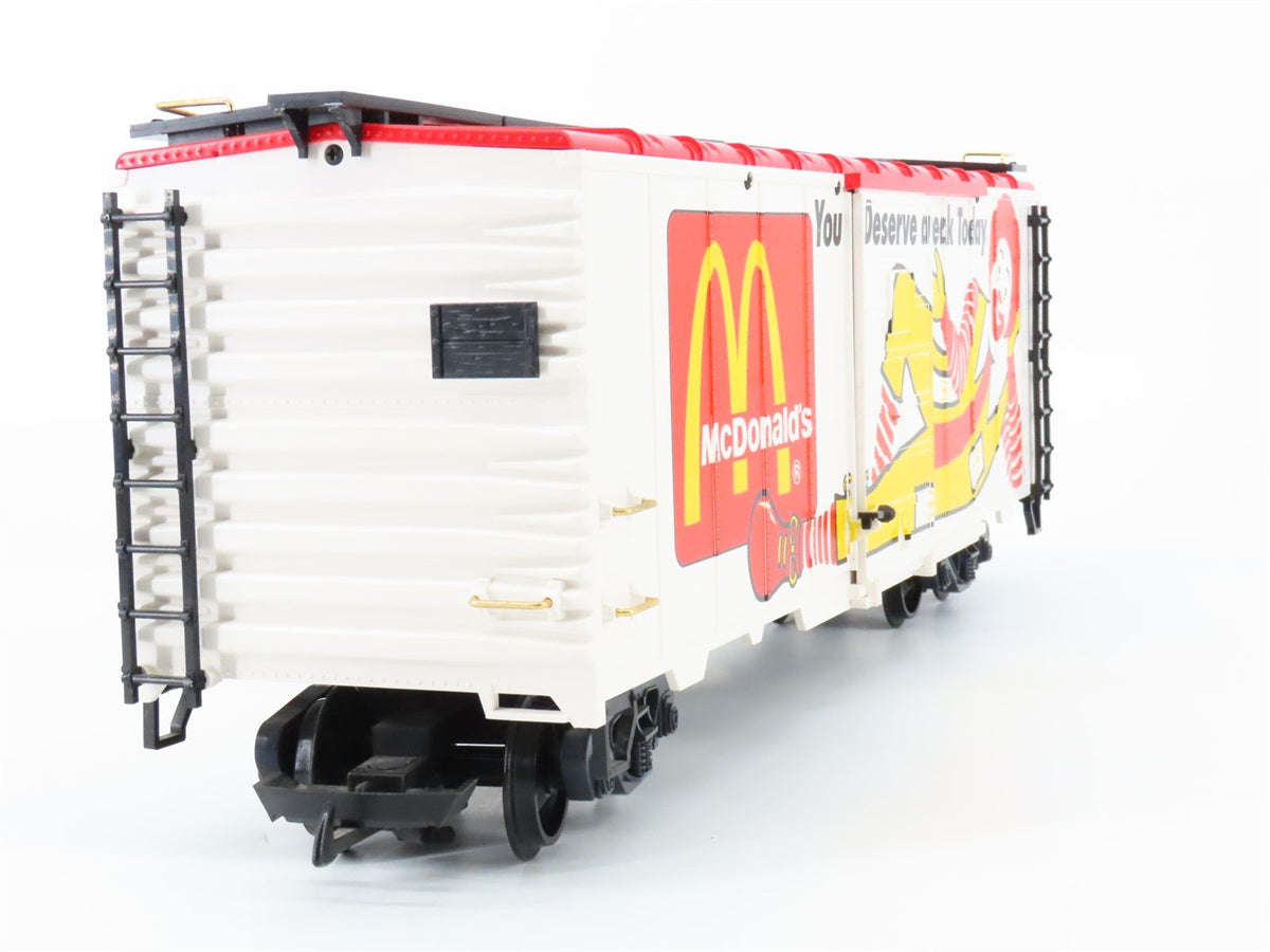 G Scale LGB 44910 McDonald&#39;s &quot;You Deserve a Break Today&quot; Box Car