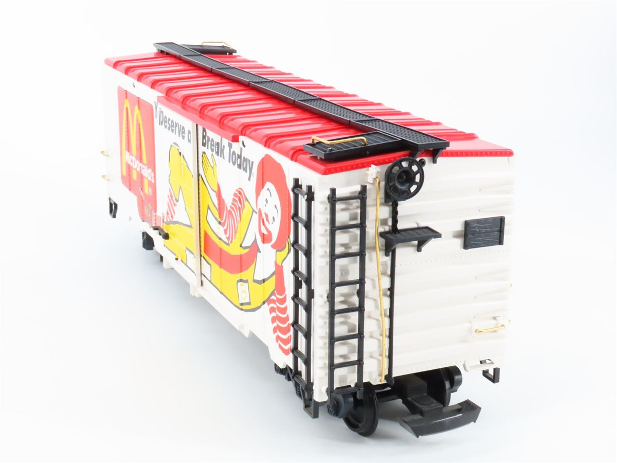 G Scale LGB 44910 McDonald&#39;s &quot;You Deserve a Break Today&quot; Box Car