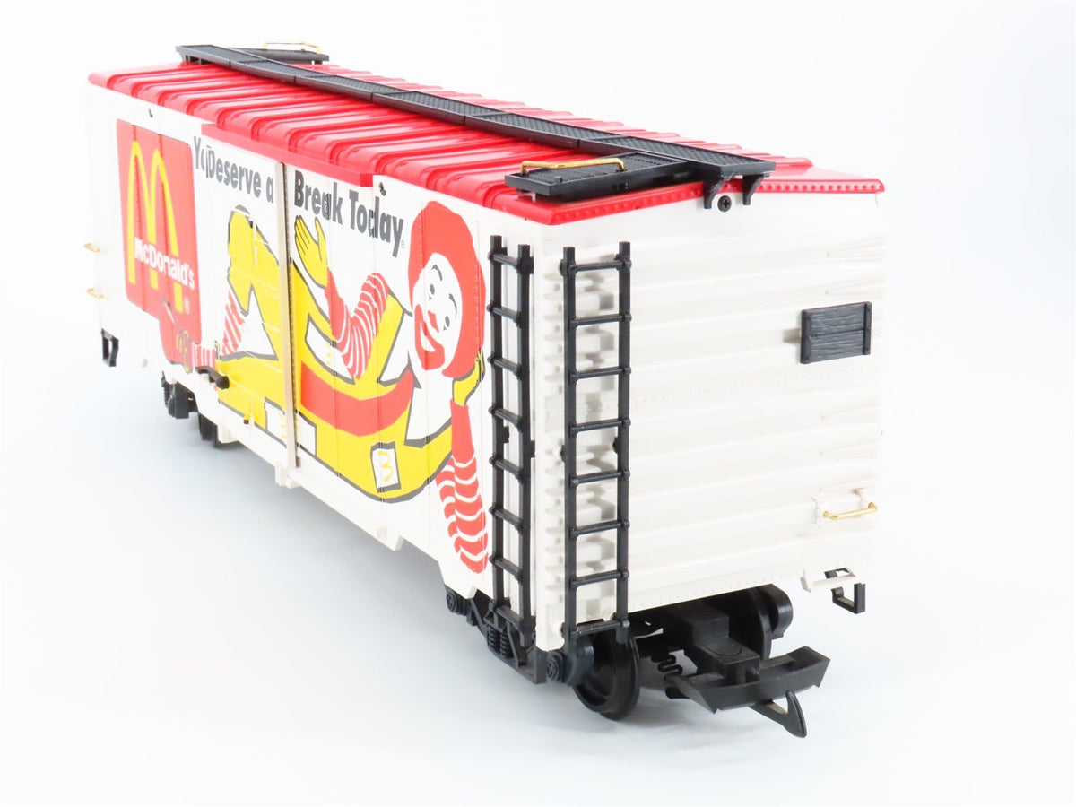 G Scale LGB 44910 McDonald&#39;s &quot;You Deserve a Break Today&quot; Box Car