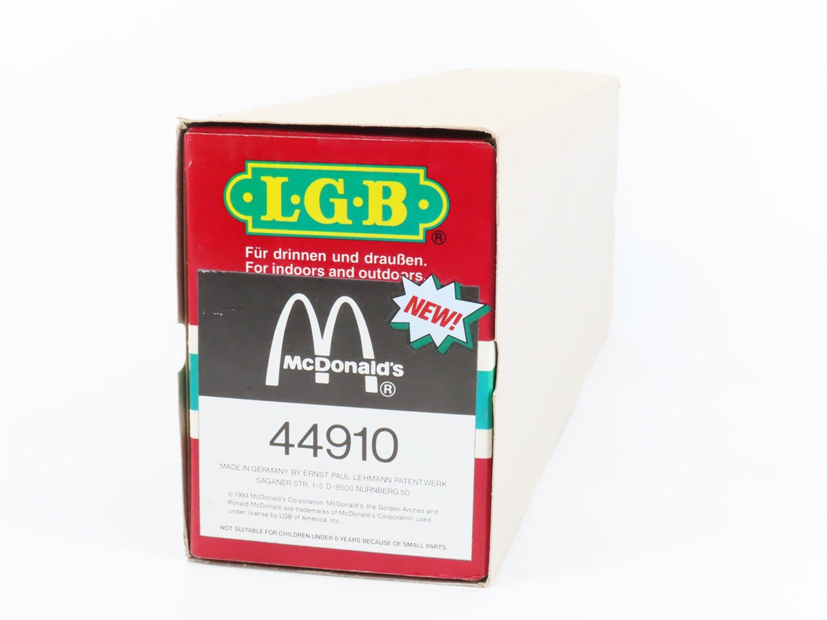 G Scale LGB 44910 McDonald&#39;s &quot;You Deserve a Break Today&quot; Box Car