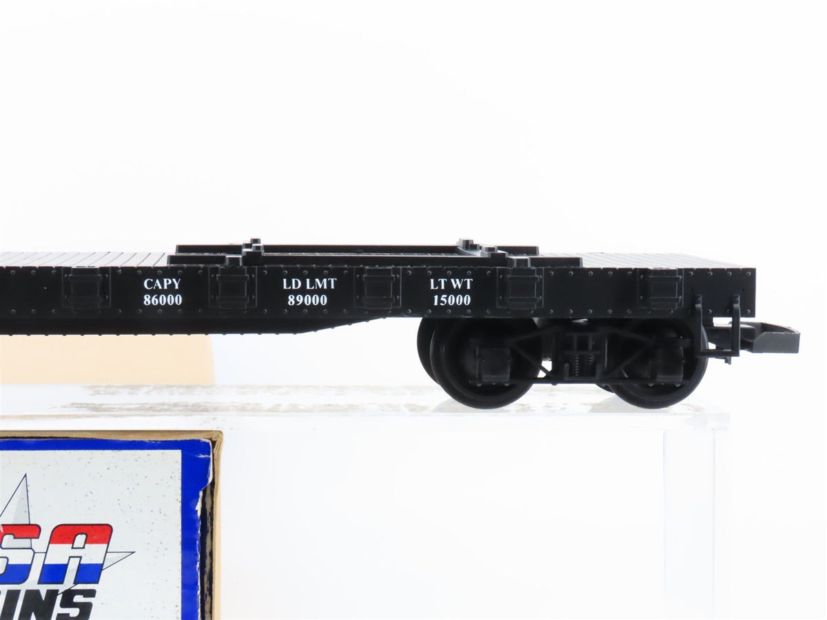 G Scale USA Trains R-1720 D&amp;RGW Rio Grande Flat Car #1720 w/Strombecker Vehicles