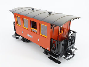 G Scale LGB 3007 Zillertalbahn 2nd Class Coach Passenger Car