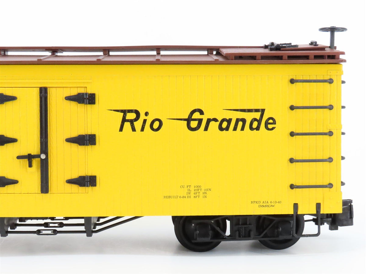 G Scale Bachmann D&amp;RGW Rio Grande Wood Reefer #71