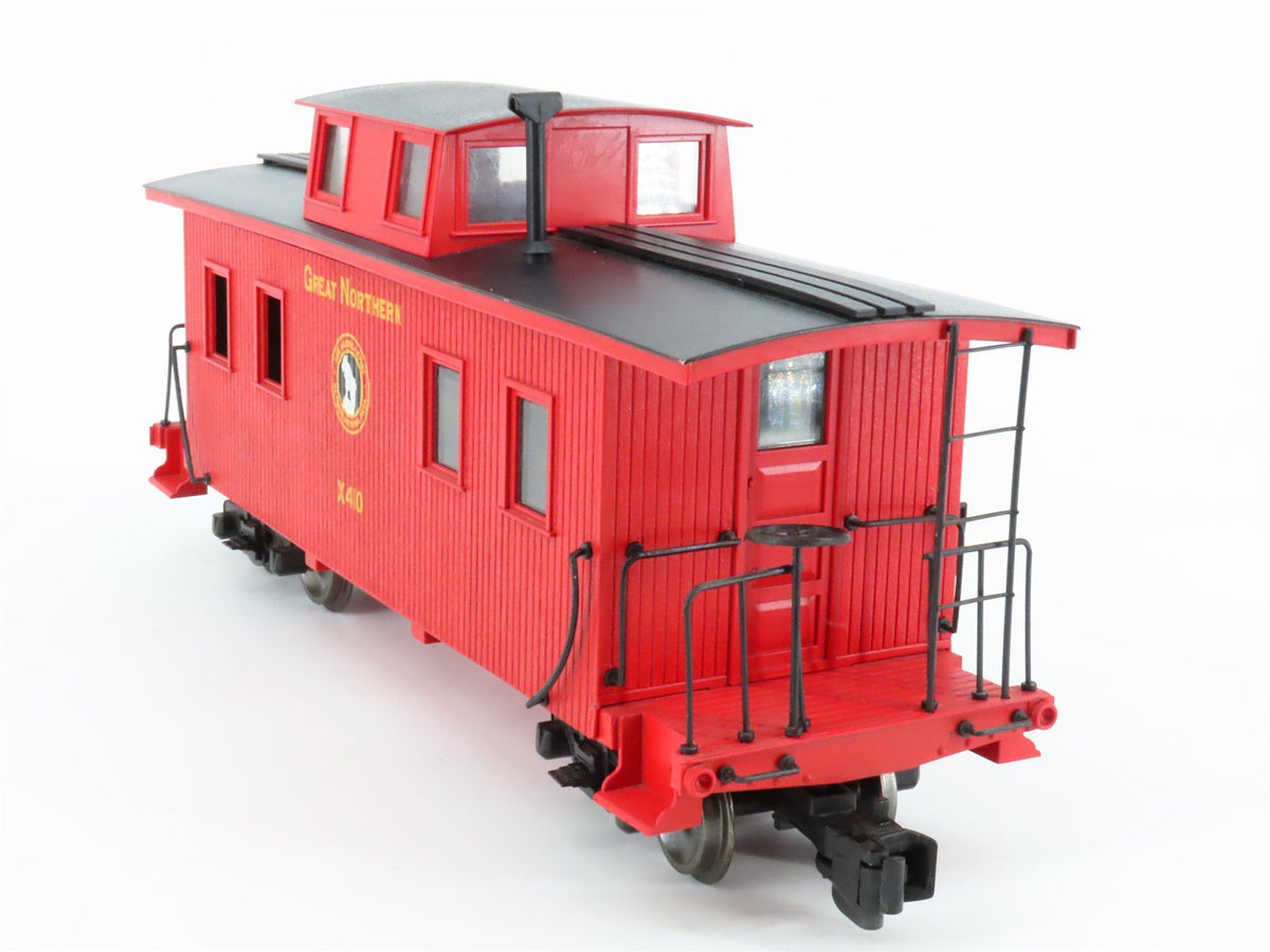 G Scale Bachmann GN Great Northern Center Cupola Wood Caboose #X410