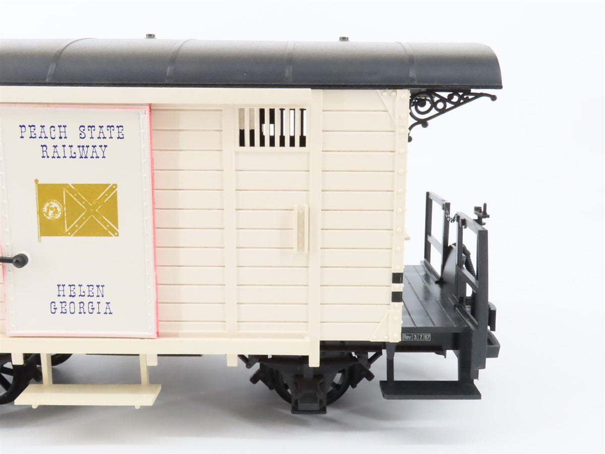 G Scale LGB 4032 BTO Peach State Railway Helen Georgia Box Car #1987