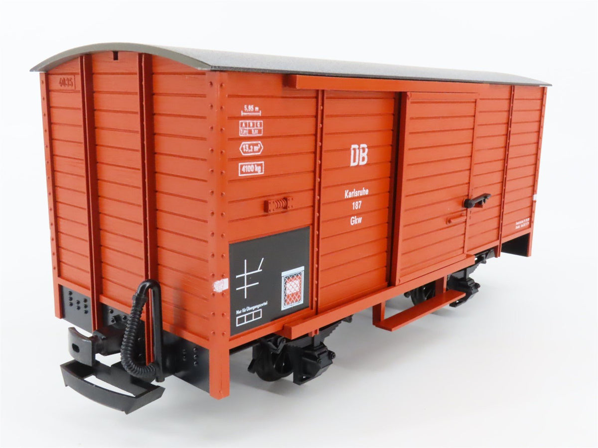 G Scale LGB 4035 DB Deutsche Bahn Guterwagen Box Car #187