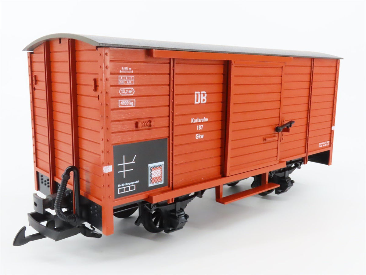 G Scale LGB 4035 DB Deutsche Bahn Guterwagen Box Car #187