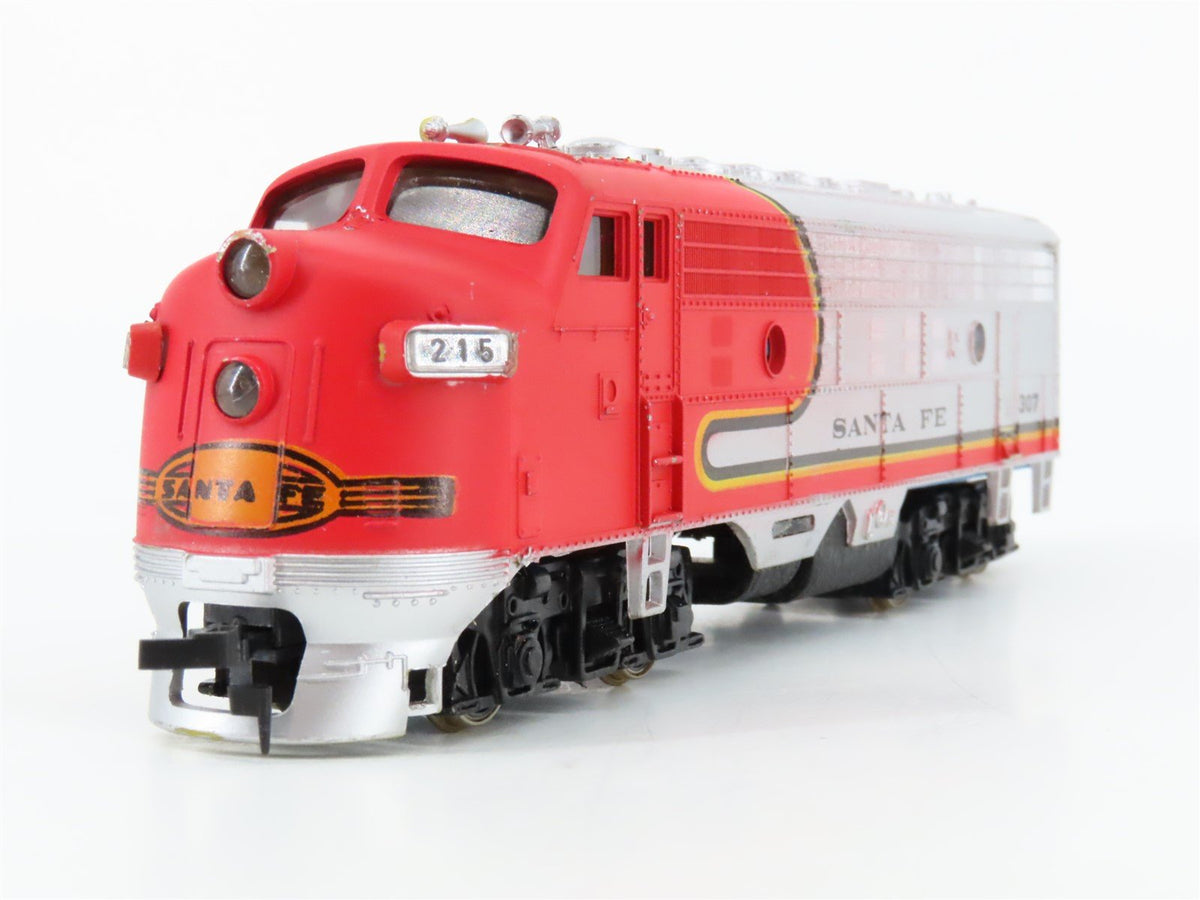 HO Scale Bachmann 0207 ATSF Santa Fe F7A Diesel Locomotive Set