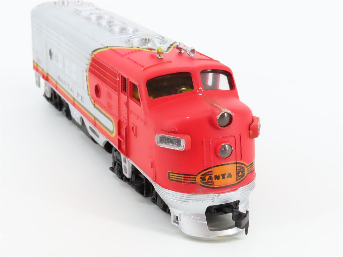 HO Scale Bachmann 0207 ATSF Santa Fe F7A Diesel Locomotive Set