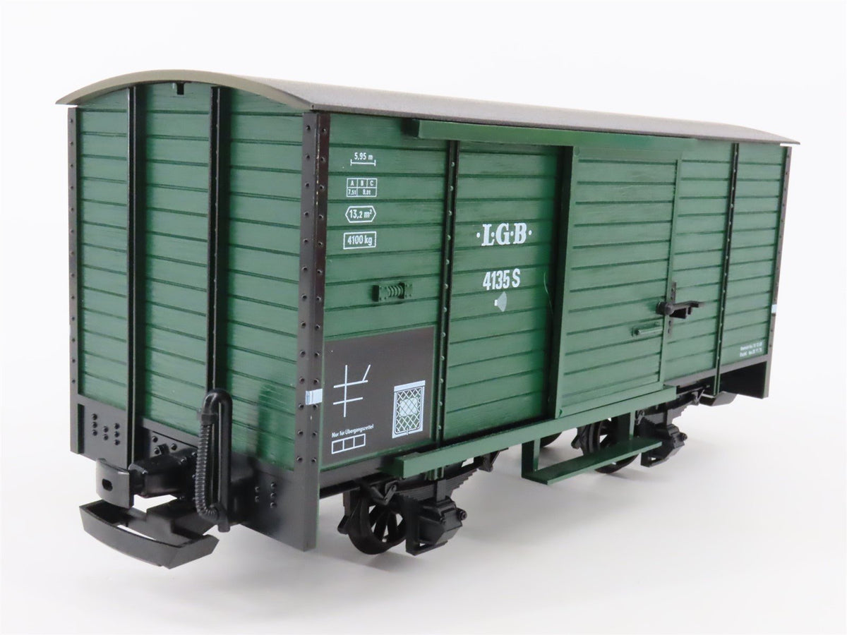 G Scale LGB 41352 Single Door Box Car #4135S w/ Sound