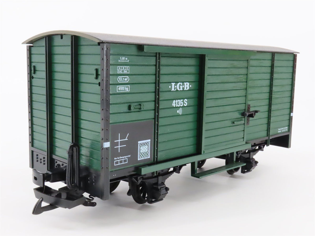 G Scale LGB 41352 Single Door Box Car #4135S w/ Sound