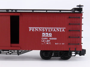 G Scale Bachmann Big Haulers 93314 PRR Pennsylvania Wood Box Car #556