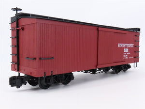 G Scale Bachmann Big Haulers 93314 PRR Pennsylvania Wood Box Car #556