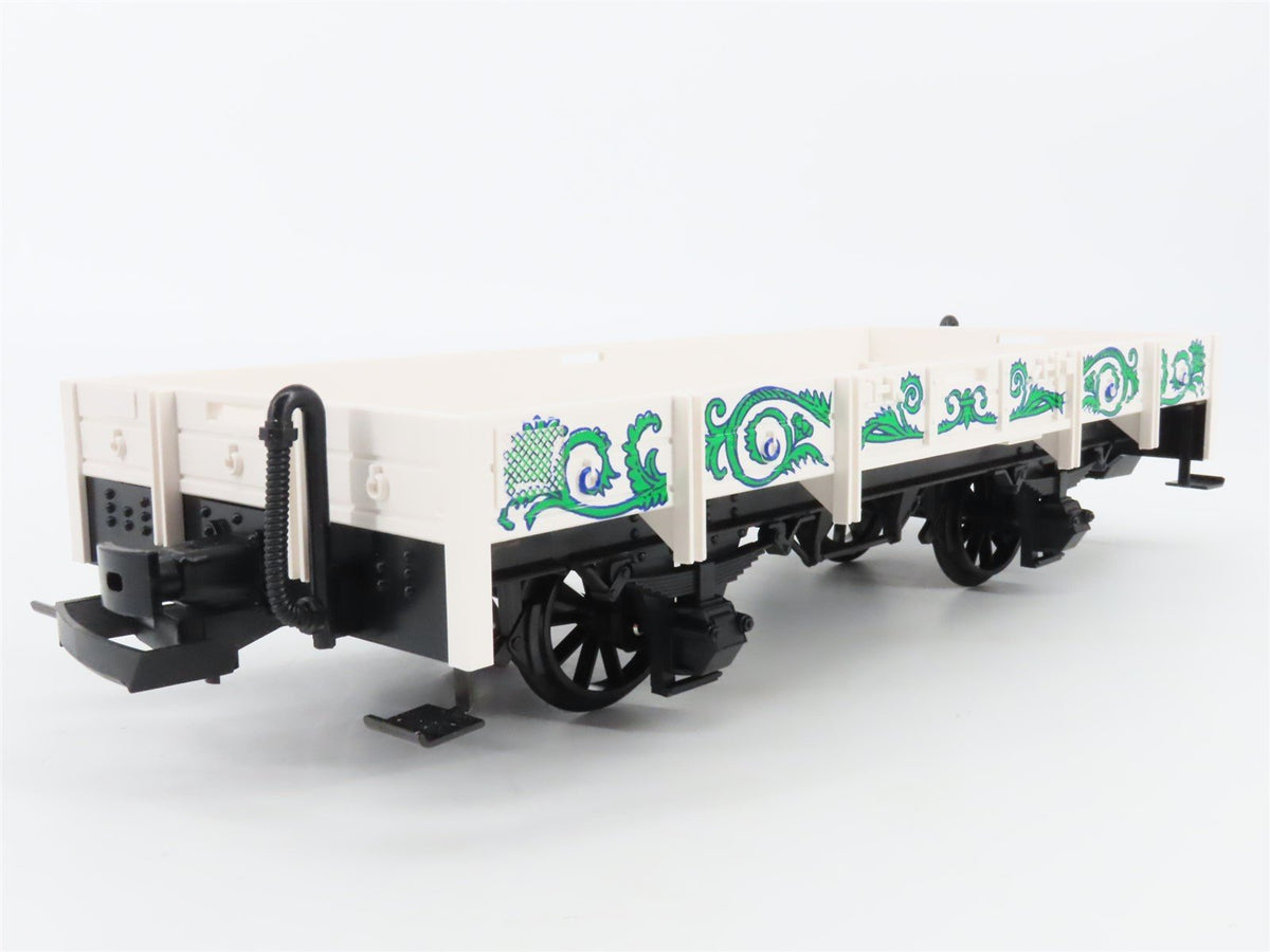 G Scale LGB 41370 Circus Flat Car w/ Cassa Wagon