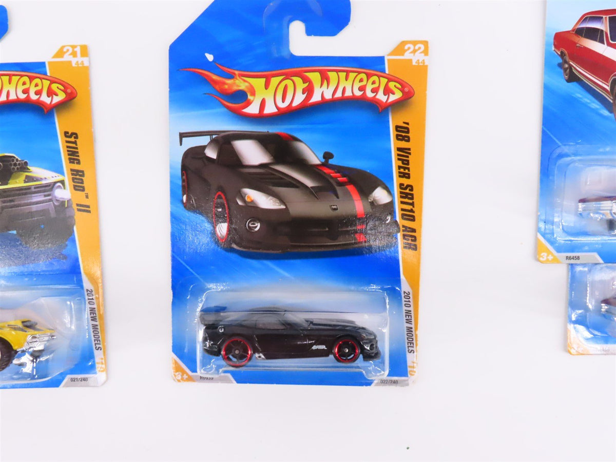 LOT of 38 Hot Wheels 2010 New Models Chevy/Pontiac/Ford Cars