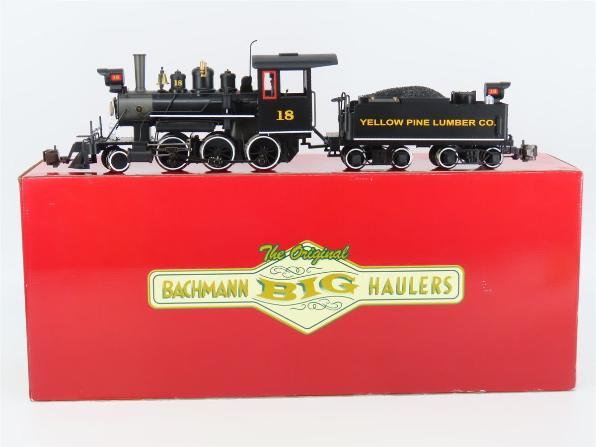 G Scale Bachmann Big Haulers 81698 Yellow Pine Lumber 2-6-0 Mogul Steam w/ Sound