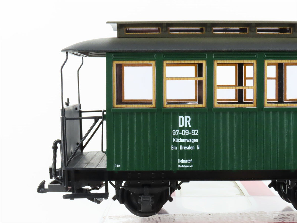 G Scale LGB 35095 Deutsche Reichsbahn Küchenwagen Passenger Car